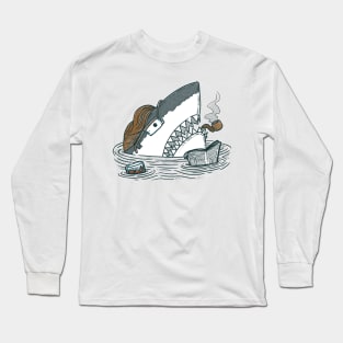 The Dad Shark Long Sleeve T-Shirt